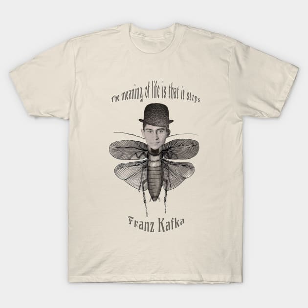 Franz Kafka T-Shirt by LanaBanana